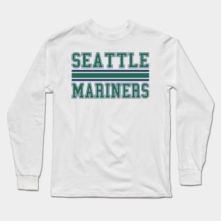 Seattle Mariners Baseball Long Sleeve T-Shirt